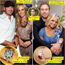 Meeting for the first time a year and a half later, they kissed on their first date. Jessica Simpson And Tony Romo Are Both Engaged Just Not To Each Other