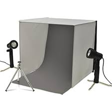Photo4less Xit Xtps101 Portable Photo Studio Lighting Kit Black White