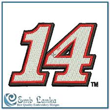 I also give suggestion on how to. Number 14 Nascar Driver Embroidery Design Emblanka