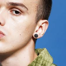 Men's Earrings Compass Wind Rose