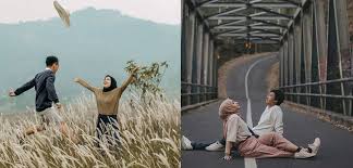 Sewa baju gaun prewedding | koleksi gaun stylish, elegan dan uptodate. 18 Ide Pre Wedding Kasual Di Luar Ruangan Santai Tapi Tetap Keren Manis