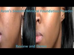 Avons Smooth Mineral Powder Foundation Review Demo