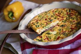 Omelette Au Four Poivrons Et Cheddar Recette Recettes De Cuisine Alimentation Recettes Au Cheddar