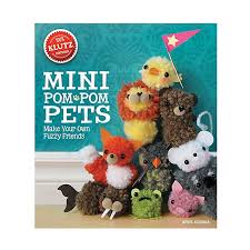 Using the amazing custom tool, young crafters can wrap, snap and snip their way to perfect pompoms. Klutz Mini Pom Pom Pets Craft Kit Bed Bath Beyond
