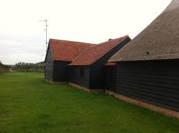 Red roof barn ★ woodburning artist. Black Weatherboarding Red Roof House Exterior Red Roof Red Barns
