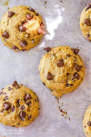 These Soft Chocolate Chip Pumpkin Cookies Are Light Fluffy And Soft This Recipe Is Perf Pumpkin Chocolate Chip Cookies Pumpkin Cookie Recipe Pumpkin Cookies