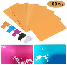 Business personal free_custom_businesscards subscribe to my free weekly newsletter — you'll be the first to know when i add new printable documents and templates to the freeprintable.net network of sites. Buy 100 Pcs Blank Sublimation Metal Name Card Thick Laser Metal Name Card Printing Blank Business Card Use Sublimation Ink And Paper Silver Online In Indonesia B07kphr9qc