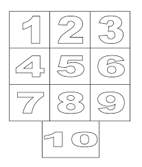 You know all advantages of coloring pages. Free Printable Number Coloring Pages For Kids