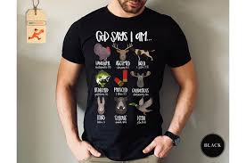 God Says I Am Hunting Shirt, Funny Joke Hunting Shirt, Hunter Shirt,  Huntsman Shirt, Hunter Dad Shirt, Hunting T Shirt, Deer Shirt, Dad Tee