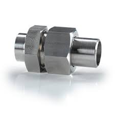 Any kind of small diameter piping connections requiring a positive seal and easy assembly as well as disassembly are made with the help of pipe union. Hydraulic Fitting Dilo Armaturen Und Anlagen Gmbh Weld On Screw In Union