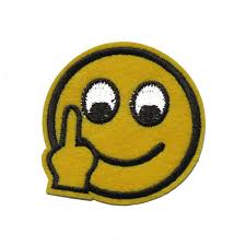 4 Pcs Patch Smiley Face Iron On Simply Unique Style Smiley Face Smiley Patches