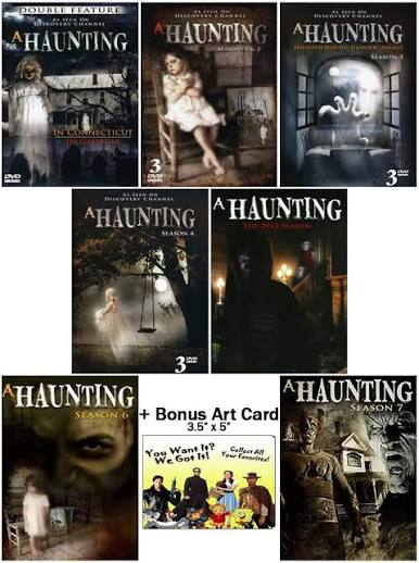 Amazon.com: A Haunting: TV Series Complete Seasons 1-7 + Original Pilot  Episodes (Haunting in Connecticut + Georgia) DVD Collection + Bonus Art  Card : Movies & TV