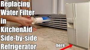⎙ kitchenaid krmf706ess manual (user instructions, 37 pages): How To Replace Kitchenaid Refrigerator Water Filter Youtube