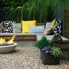Salon De Jardin Contrebas Brasero De Jardin Pierre Cailloux Jardin En Contrebas Idee Deco Jardin Idees Jardin