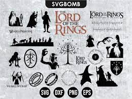 Lord of the rings svg file can be scaled to use with the silhouette cameo or cricut, brother scan n cut cutting machines. Lord Of The Rings Svg Vectorency