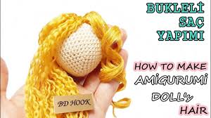 Amigurumi Bebeklere Bukleli Sac Yapimi How To Make Your Amigurumi Doll S Hair Youtube Amigurumi Oyuncak Bebek Krose Oyuncak Orme Bebekler