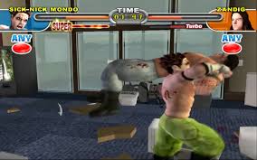Punish your opponent in interactive environments using weapons such as thumbtacks. Backyard Wrestling Download Gamefabrique