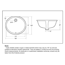 romano 1916, 19x16 oval undermount