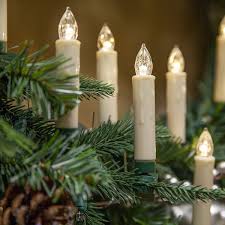 Amazon Com Set Of 10 Flameless Electric Led Candles Clip On Christmas Tree Lights Hanging Christmas Lights Led Christmas Tree Christmas Light Installation