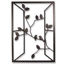 Open Window 20 In W X 28 In H Metal Wall Art Wd201db The Home Depot Metal Tree Wall Art Outdoor Wall Decor Window Wall Decor