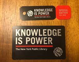 Maybe you would like to learn more about one of these? City Of New York On Twitter Nypl Releases Limited Special Edition Knowledge Is Power Library Card Now Available At Any New York Public Library Branch While Supplies Last Https T Co Musy7ysfrq Https T Co Ahbghcgers