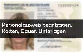 Der personalausweis gilt je nach alter des antragstellers/der antragstellerin zwischen 6 und 10 jahren. Personalausweis Beantragen Kosten Dauer Unterlagen