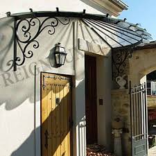Marquise Fer Forge Maison Particuliere En 2020 Marquise Fer Forge Auvents Maison Auvent De Porte
