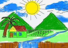 Gambar pemandangan anak sd kelas 2 gambar pemandangan 2019 via gambarpemandangan2019.blogspot.com. Gambar Pemandangan Untuk Anak Sd Kelas 1 Gambar Viral Hd