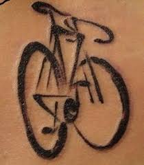 Singlespeed Fixie Fahrrad Tattoo Radfahren Tattoo Verruckten Tattoos