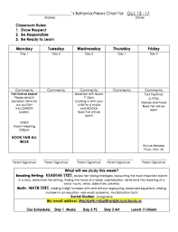 16 Printable Behavior Chart Forms And Templates Fillable