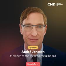 andré Janssen as keynote speaker at contract management Day