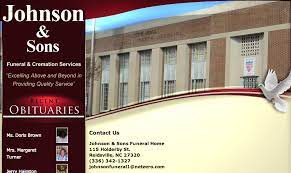 Welcome Johnson And Sons Funeral Home Authorized Funeral Finance Llc Provider Cremation Services Funeral Home Funeral