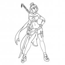 This ninja is carrying a dagger in his hand, while his other hand is kept in a particular way. Top 20 Free Printable Ninja Coloring Pages Online