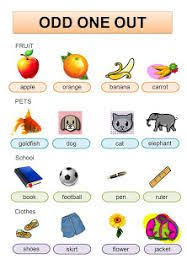 Image Result For Circle The Odd One Out English Worksheets For Kids The Odd Ones Out Worksheets For Kids