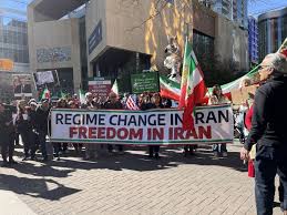 Hundreds march in Charlotte against the Islamic Republic in ...