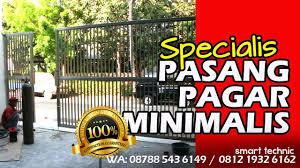Dalam pemilihan pagar rumah harus disesuaikan dengan kebutuhan dan selera. Biaya Harga Pasang Pagar Rumah Minimalis Youtube