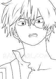 My hero academia, boku no hero academia, all might, anime, deku, one for all, overhaul, my, hero, academia, shoto todoroki, . Boku No Hero Academia Coloring Pages Todoroki Lineart By Justaweirdgirl Artofit