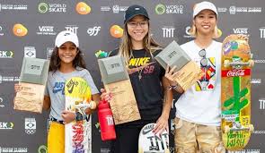 Com 13 anos de idade, rayssa leal será a mais jovem atleta a representar o brasil nos jogos nos últimos dois anos, rayssa tem feito história ao se tornar a mais jovem skatista a faturar uma etapa. Rayssa Leal Garante Mais Um Podio Em Competicao De Skate No Rio De Janeiro Imiranteesporte Com