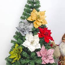 Maybe you would like to learn more about one of these? Christmas Tree Artificial Flowers For Decoration Glitter Poinsettia Fake Flowers Home Wedding Decoration Flower Head Christmas Super Offer D5856f Goteborgsaventyrscenter