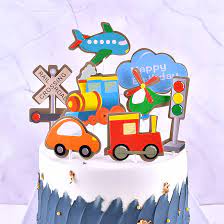 Pembayaran mudah, pengiriman cepat & bisa cicil 0%. Tm 1 Set Dekorasi Pesta Ulang Tahun Anak Atasan Kue Ulang Tahun Tema Transportasi Kartun Lucu Lapis Ganda Bentuk Kereta Selamat Ulang Tahun Lazada Indonesia