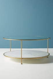 Leavenworth Oval Marble Coffee Table Wohnzimmertische Esstisch Oval Couchtisch Glas