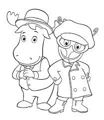 It increase the ability of recognize, the numbers and dots are same as animal coloring pages. Tyrone And Uniqua From The Backyardigans Coloring Page Kids Play Color Pattern Coloring Pages Coloring Pages Ninjago Coloring Pages