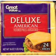 Many different types of cheese are uniquely american; Calories In Deluxe American Cheese From Great Value