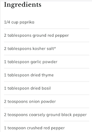 Wingstop S Louisiana Rub Copycat Dry Rub Recipes Louisiana Rub Wings Recipe Wingstop Louisiana Rub Recipe