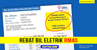 Rebat bil elektrik rm40 akan menggantikannya dan diberikan kepada sejumlah 185. Rebat Elektrik 2020 Rm40 Sebulan