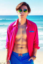 Cillian Murphy Physique - Beach