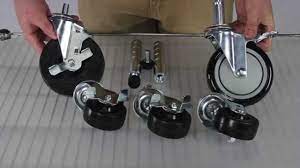 Their rubber wheels dissipate static to protect sensitive electronic equipment from electrostatic discharge. Threaded Vs Stem Casters Youtube