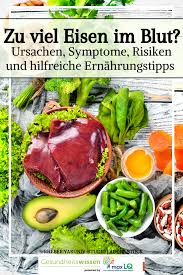 Zu Viel Eisen Im Blut Ursachen Symptome Risiken Behandlung Ernahrungstipps Bei Eisenuberschuss Ernahrung Ernahrungstipps Lebensmittel Essen