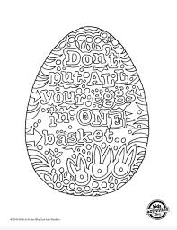 Easter egg, easter bunny, easter chick, easter basket coloring pages. Precious Free Egg Coloring Pages Egg Sayings Doodles Kids Activities