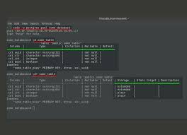 The Postgresql Describe Table Statement Objectrocket